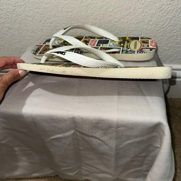 Havaianas Star Wars Rubber Flip Flop Size 11/12  EUR 45/46 - Picture 6 of 9